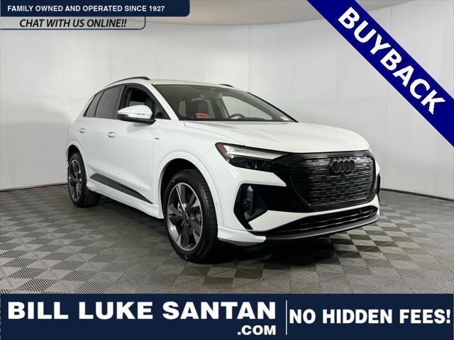 used 2024 Audi Q4 e-tron car, priced at $37,975