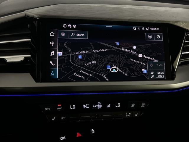 used 2024 Audi Q4 e-tron car, priced at $37,975