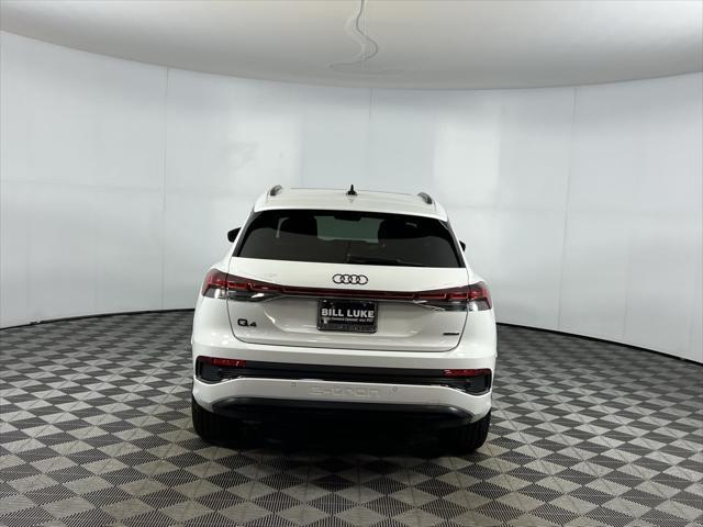 used 2024 Audi Q4 e-tron car, priced at $37,975