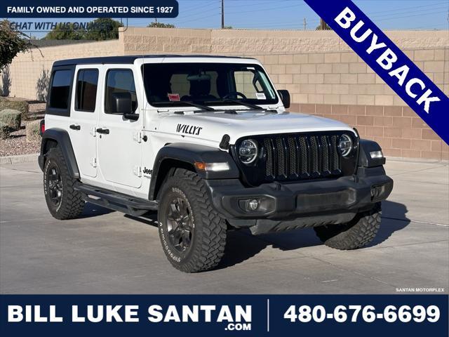 used 2020 Jeep Wrangler Unlimited car, priced at $30,075