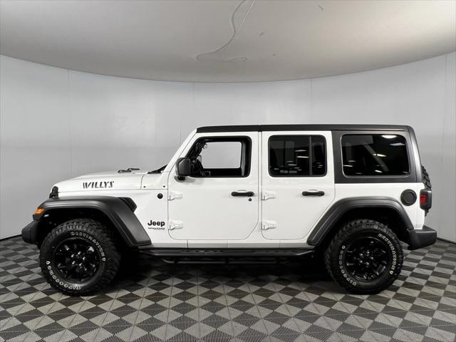 used 2020 Jeep Wrangler Unlimited car, priced at $25,775