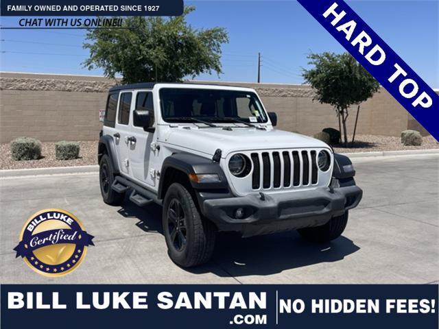 used 2020 Jeep Wrangler Unlimited car, priced at $29,973
