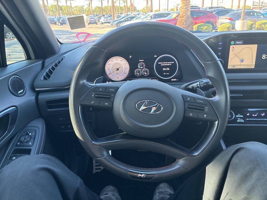 used 2021 Hyundai Sonata car, priced at $17,673