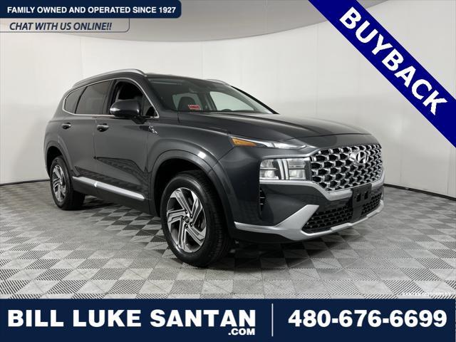 used 2021 Hyundai Santa Fe car, priced at $20,175