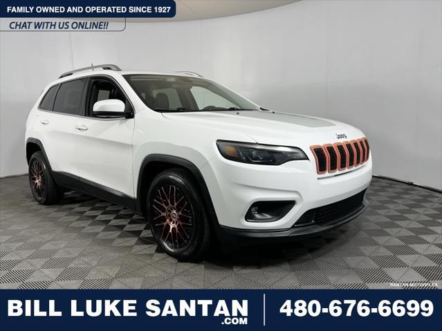 used 2019 Jeep Cherokee car, priced at $13,273