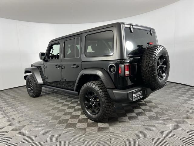 used 2021 Jeep Wrangler Unlimited car, priced at $31,975