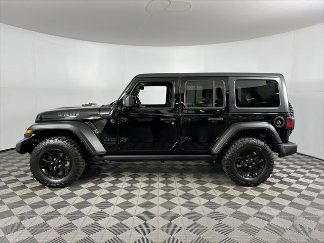 used 2021 Jeep Wrangler Unlimited car, priced at $31,975