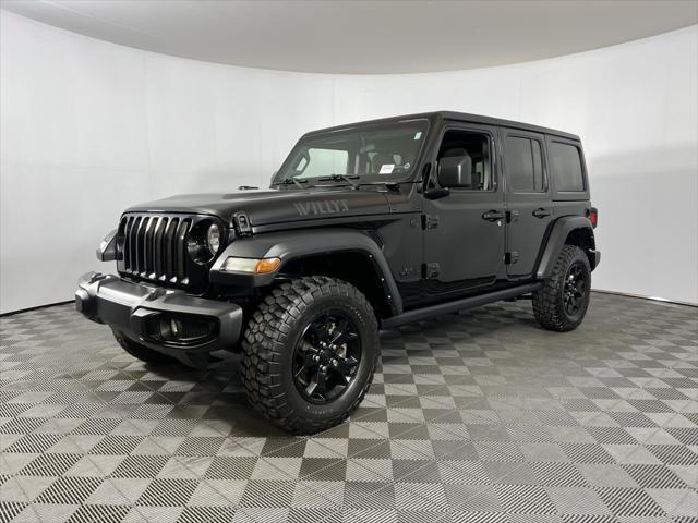 used 2021 Jeep Wrangler Unlimited car, priced at $31,975