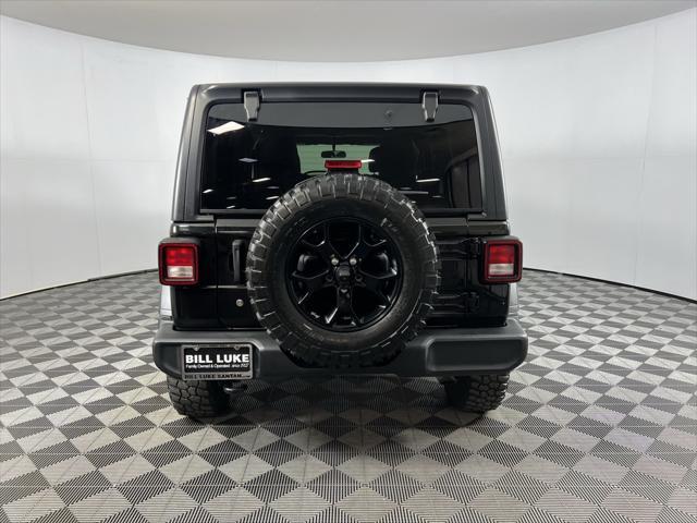 used 2021 Jeep Wrangler Unlimited car, priced at $31,975