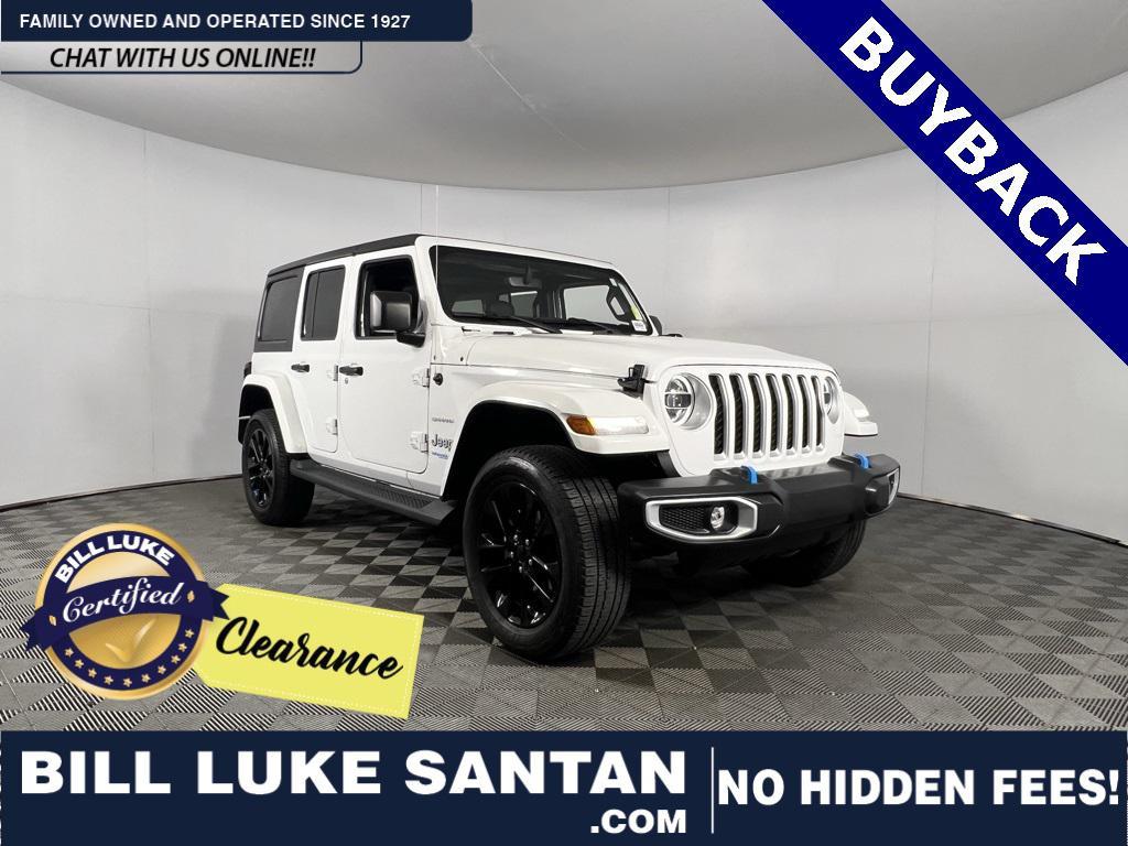 used 2022 Jeep Wrangler Unlimited 4xe car, priced at $25,675