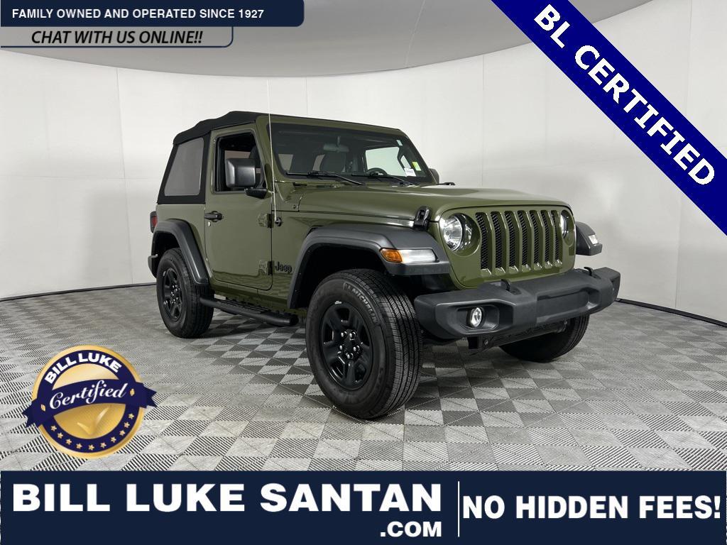 used 2023 Jeep Wrangler car, priced at $29,673