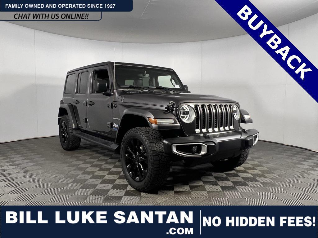 used 2021 Jeep Wrangler Unlimited 4xe car, priced at $28,175