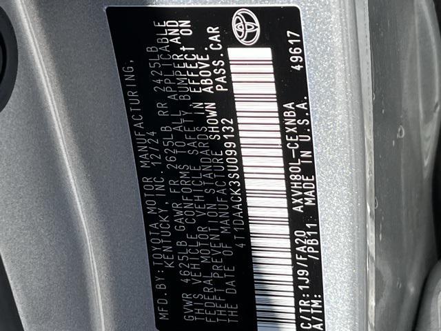 used 2025 Toyota Camry car, priced at $26,073