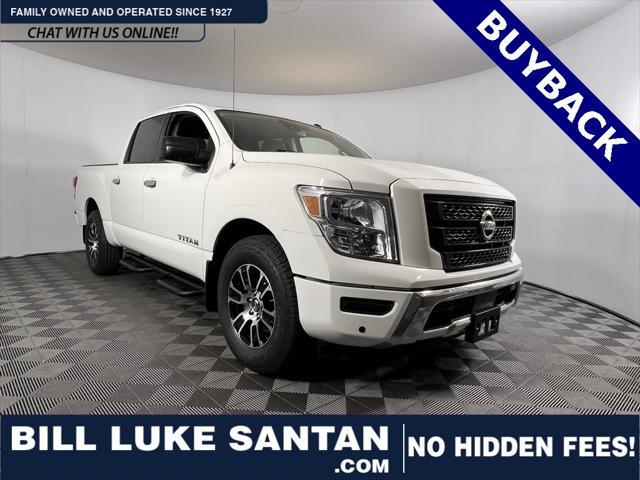 used 2021 Nissan Titan car, priced at $25,075