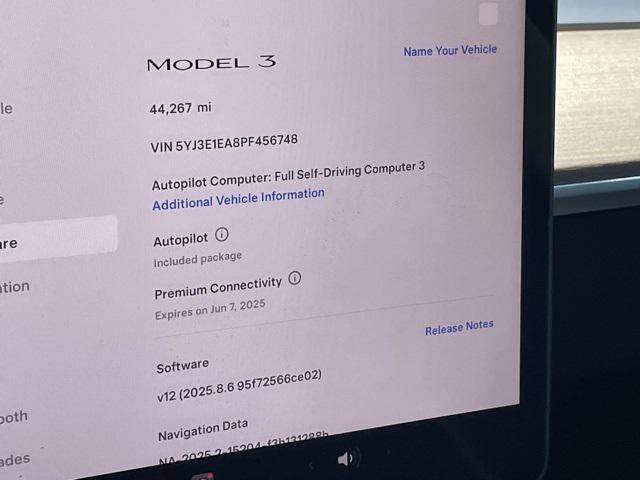 used 2023 Tesla Model 3 car, priced at $23,973