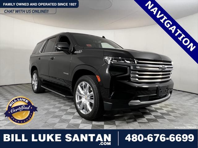 used 2021 Chevrolet Tahoe car, priced at $58,473