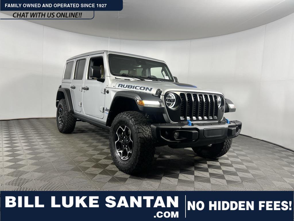 used 2022 Jeep Wrangler Unlimited 4xe car, priced at $33,673