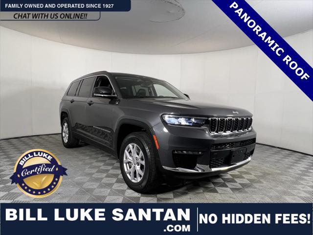 used 2021 Jeep Grand Cherokee L car, priced at $31,673