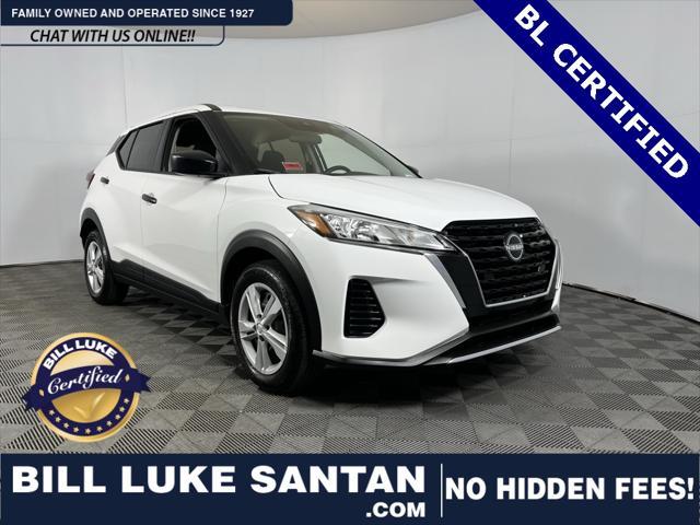 used 2024 Nissan Kicks car, priced at $18,873