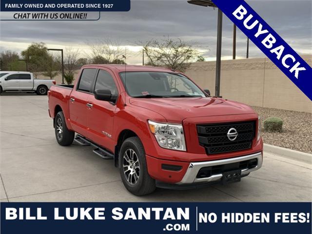 used 2021 Nissan Titan car, priced at $30,975