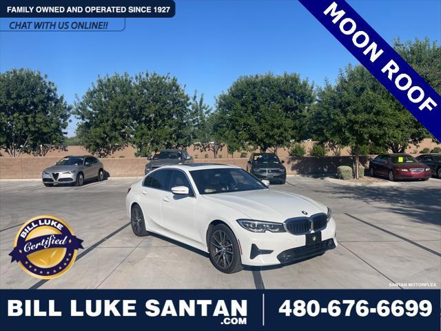used 2019 BMW 330 car, priced at $21,873