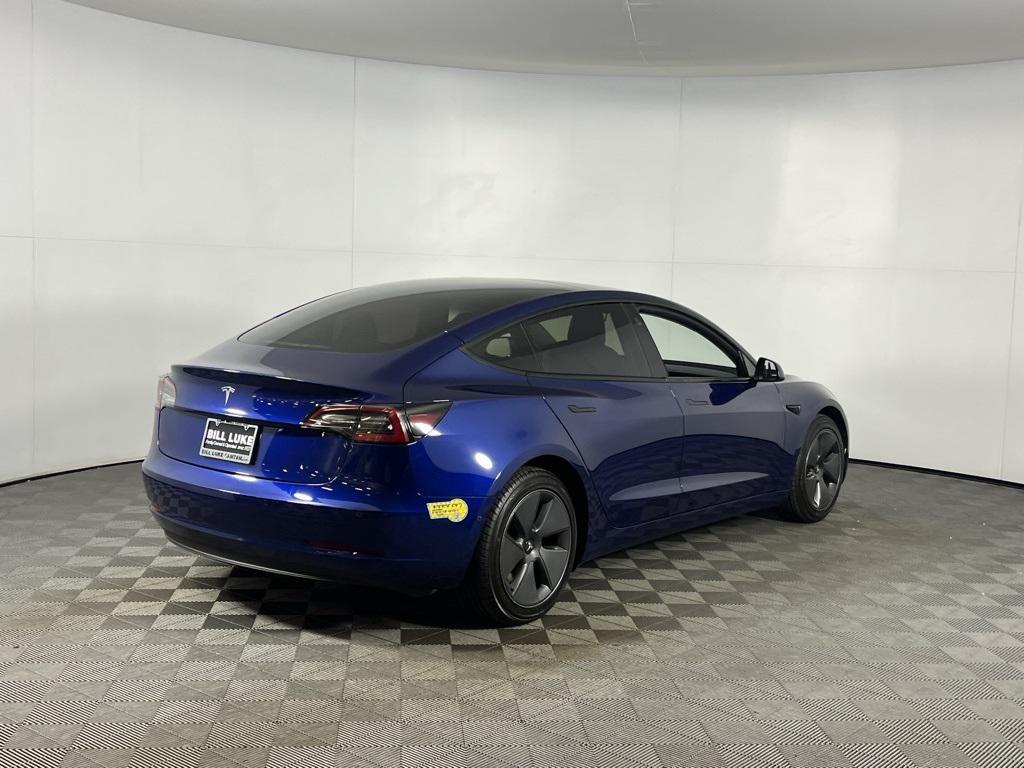 used 2022 Tesla Model 3 car, priced at $24,573