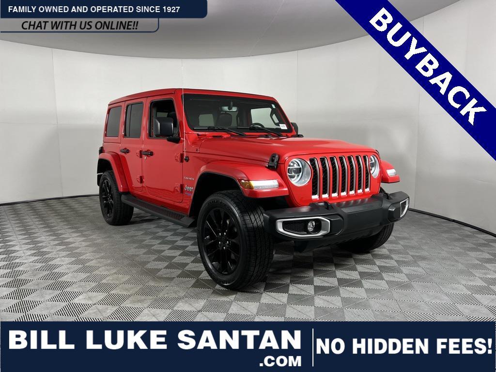 used 2021 Jeep Wrangler Unlimited 4xe car, priced at $26,975
