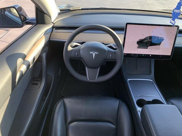 used 2022 Tesla Model 3 car, priced at $27,673