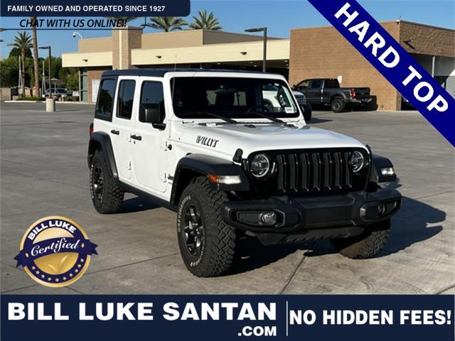 used 2021 Jeep Wrangler car, priced at $29,473