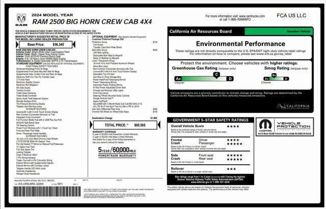 used 2024 Ram 2500 car, priced at $41,073