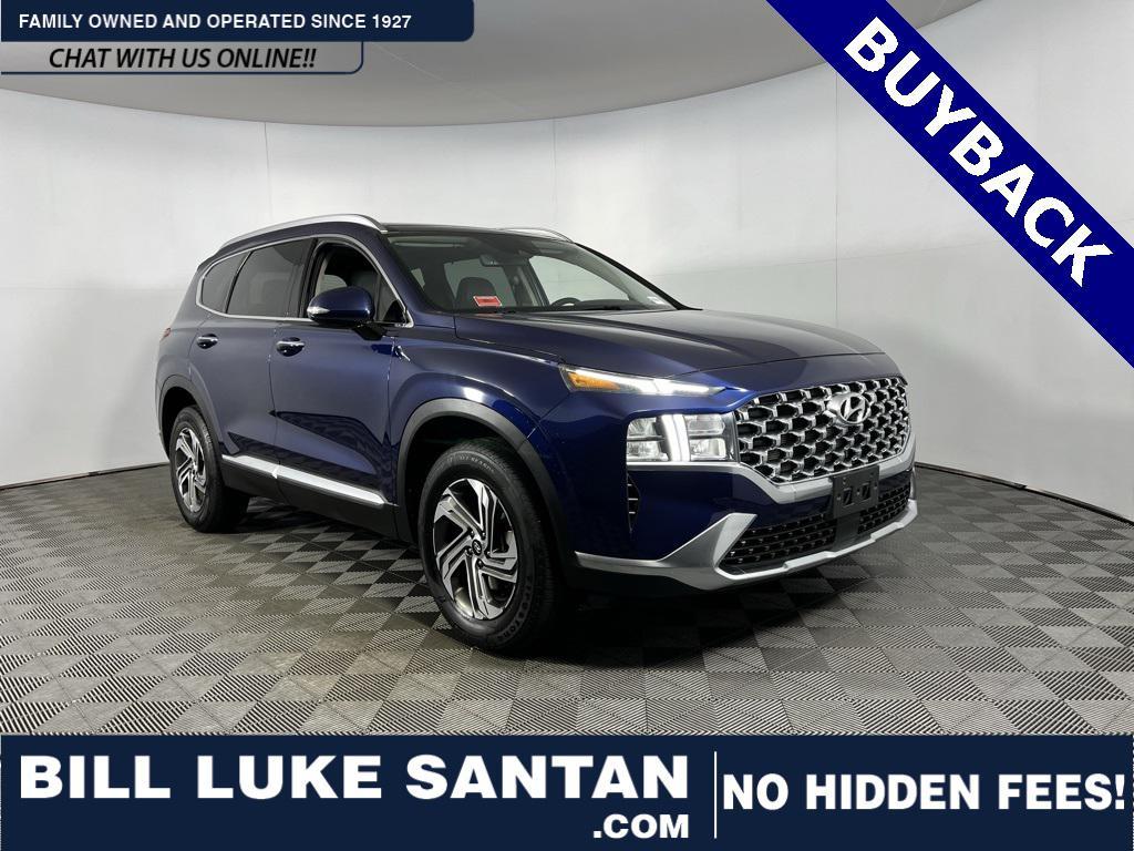 used 2022 Hyundai Santa Fe car, priced at $22,275