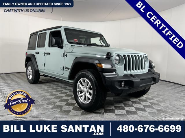 used 2023 Jeep Wrangler car, priced at $37,573