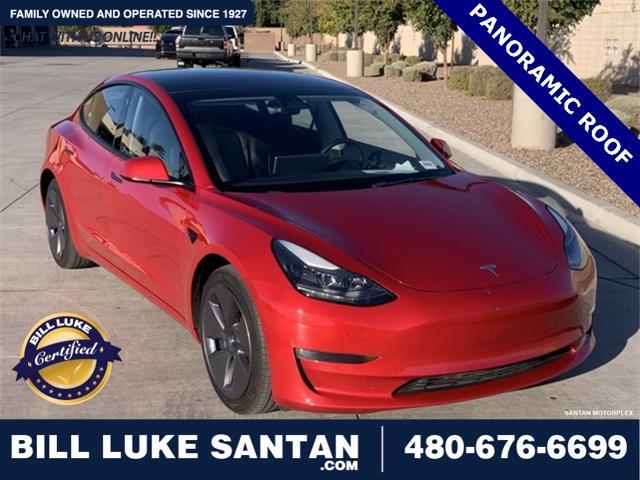 used 2022 Tesla Model 3 car, priced at $30,973