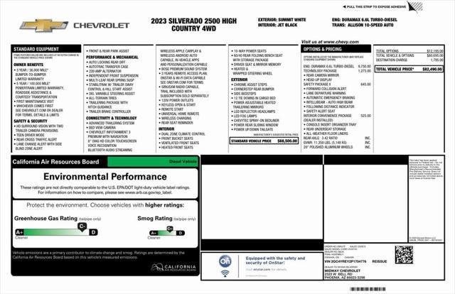 used 2023 Chevrolet Silverado 2500 car, priced at $63,973