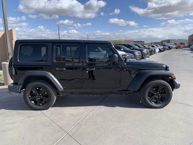 used 2021 Jeep Wrangler Unlimited car, priced at $31,373