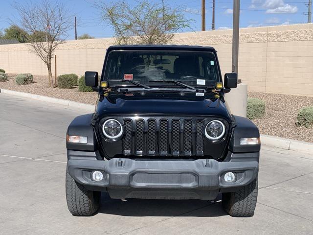 used 2021 Jeep Wrangler Unlimited car, priced at $31,373