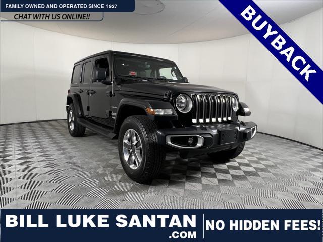 used 2021 Jeep Wrangler Unlimited car, priced at $30,975