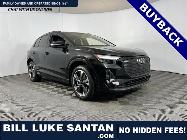 used 2023 Audi Q4 e-tron car, priced at $31,075