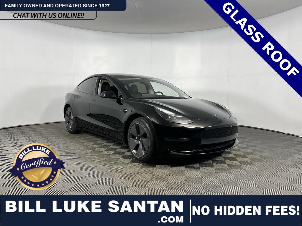 used 2023 Tesla Model 3 car, priced at $25,273