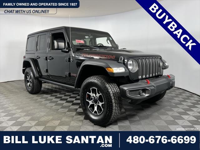 used 2022 Jeep Wrangler Unlimited car, priced at $33,275