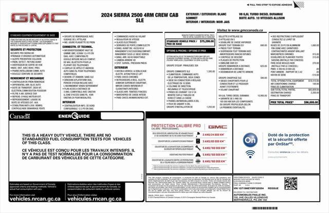 used 2024 GMC Sierra 2500 car, priced at $61,973