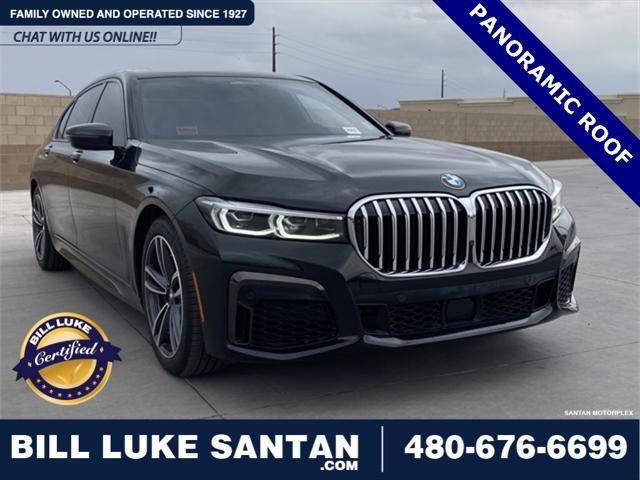 used 2021 BMW 740 car, priced at $49,973