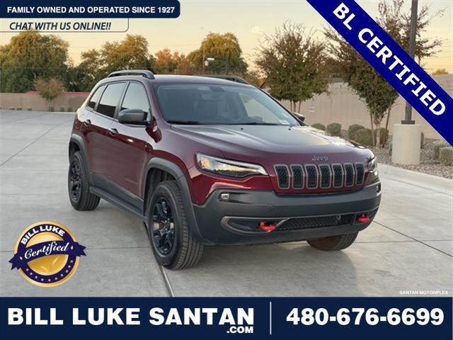 used 2020 Jeep Cherokee car, priced at $21,000