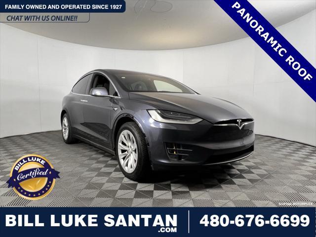 used 2020 Tesla Model X car, priced at $41,573