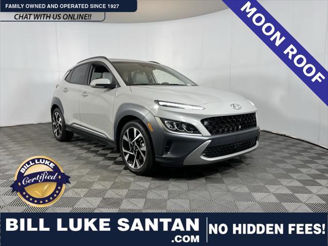 used 2022 Hyundai Kona car, priced at $18,973