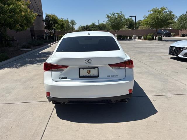 used 2017 Lexus IS 200t car, priced at $26,973