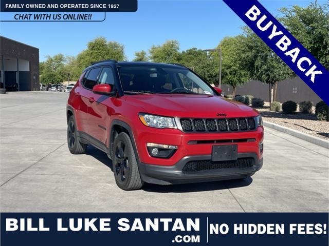 used 2021 Jeep Compass car, priced at $20,375