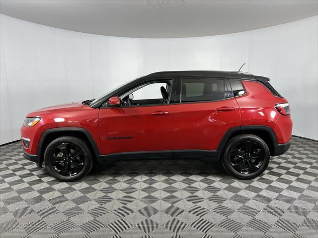 used 2021 Jeep Compass car, priced at $17,275