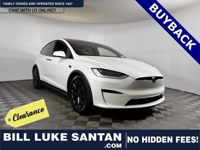 used 2023 Tesla Model X car, priced at $55,375