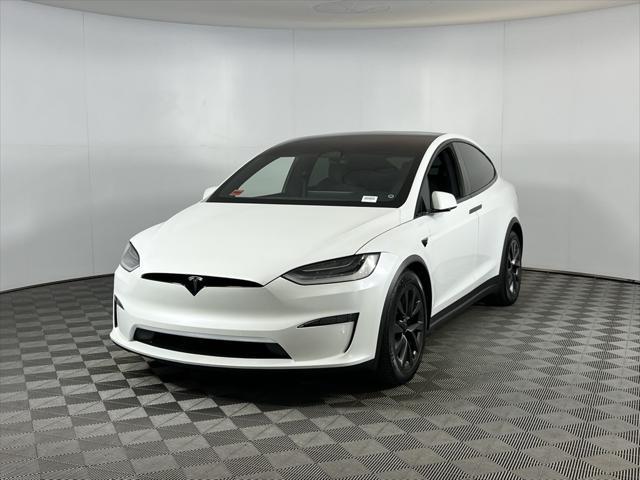 used 2023 Tesla Model X car, priced at $55,375